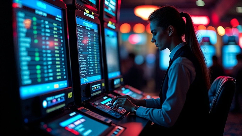 Seriöse Payment-Infos werden auf einer dunklen Casino-Oberfläche geprüft